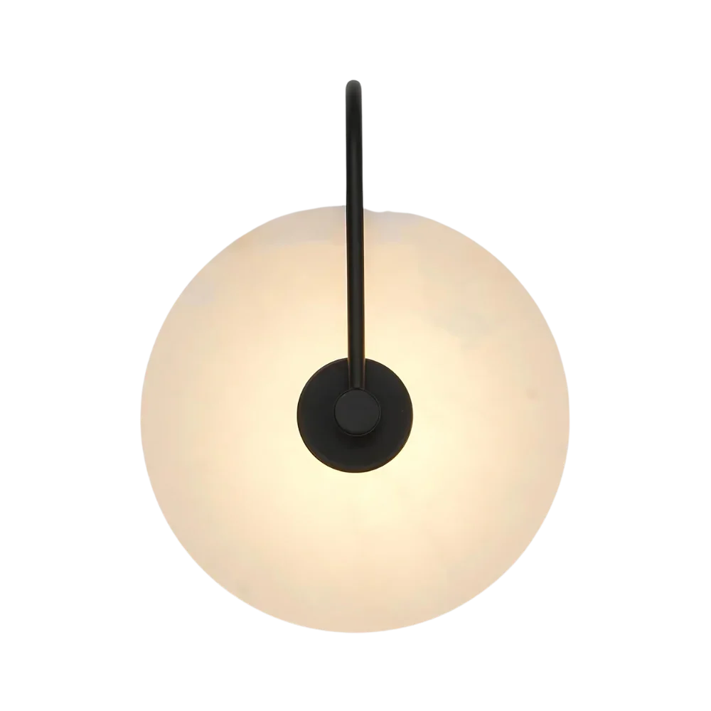 Kiki's Way | Albatroso Alabaster Wall Light – Adjustable Beam