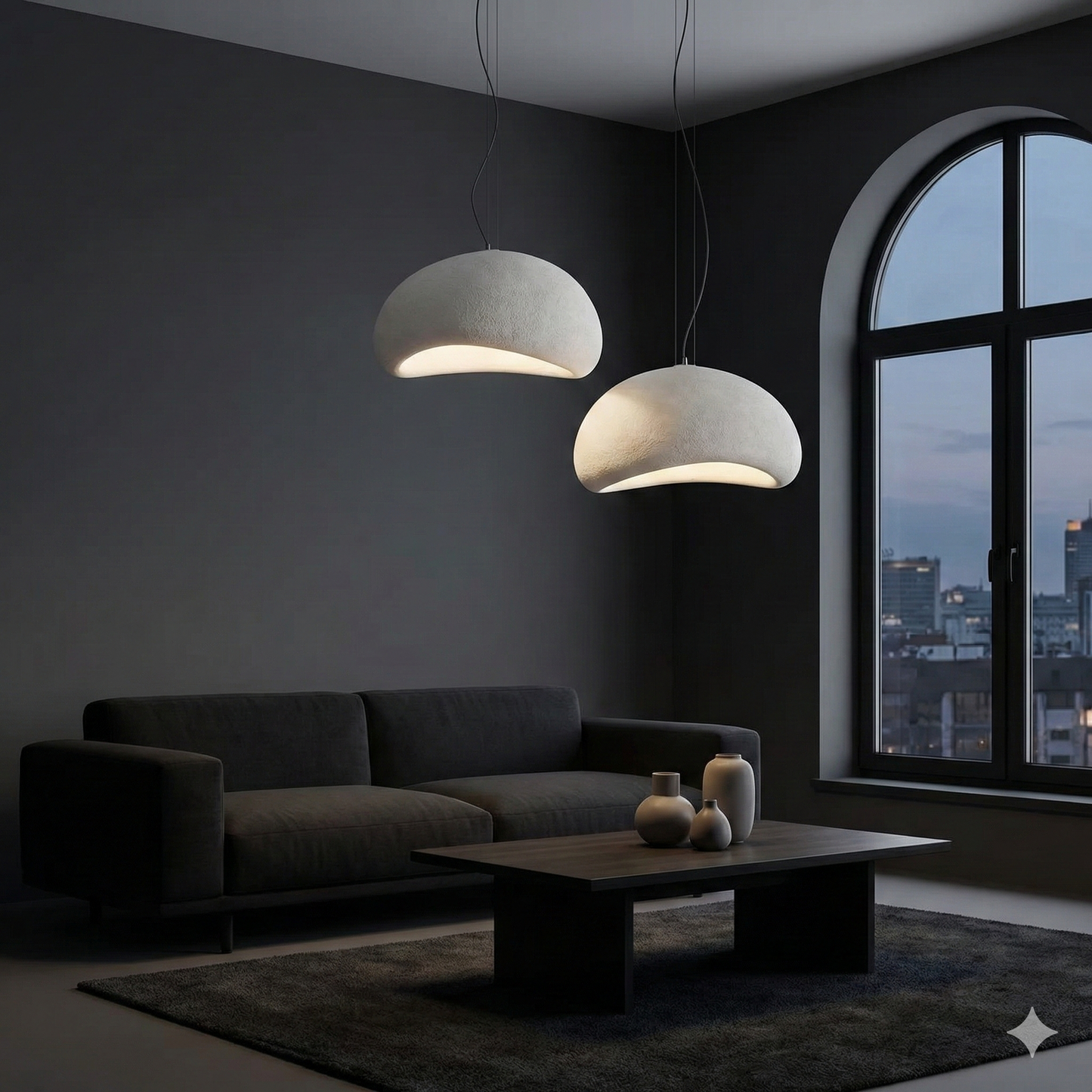 Kiki's Way | Nuvola Sculptural Pendant Light – Polystyrene, E27