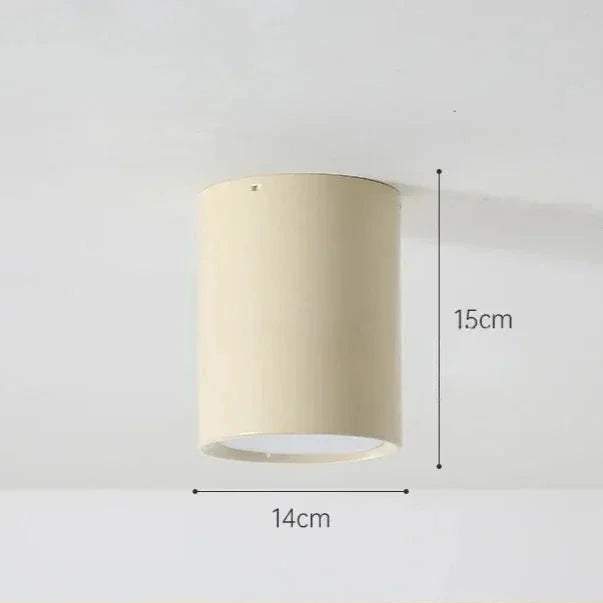 Kiki's Way | Adley Circular Ceiling Light – Wrought Iron & Acrylic