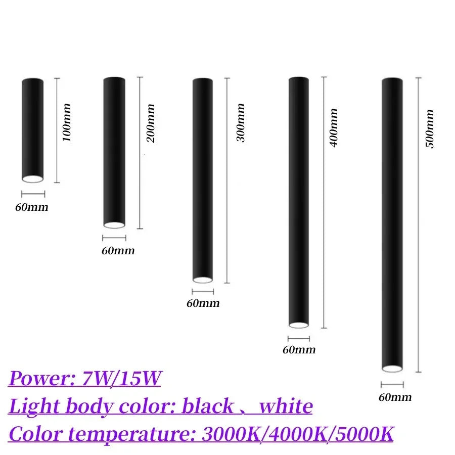 Kiki's Way | Carly Barrel Downlight – Black, Dimmable
