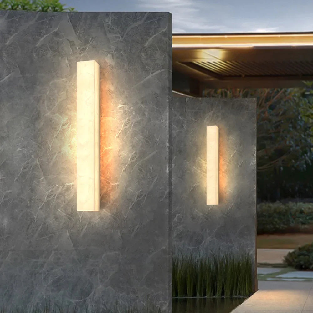 Kiki's Way | Alina Resin Wall Light – Rectangular Column, IP65