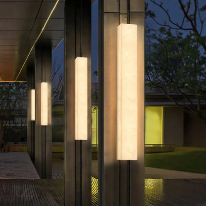 Kiki's Way | Alina Resin Wall Light – Rectangular Column, IP65