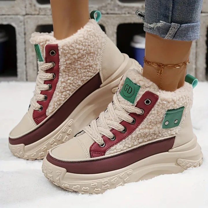 Velvet Snow Boots