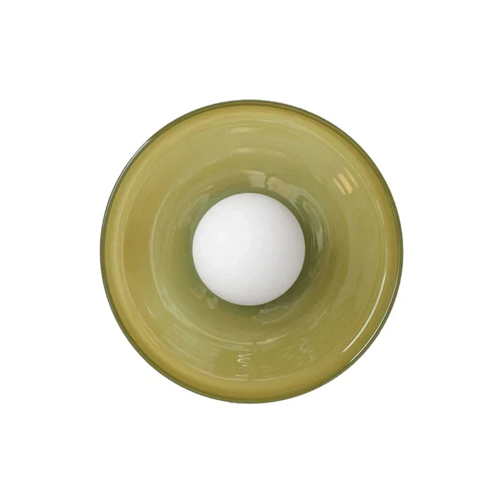 Kiki's Way | Newtown Round Ceiling Light – Glass, G9