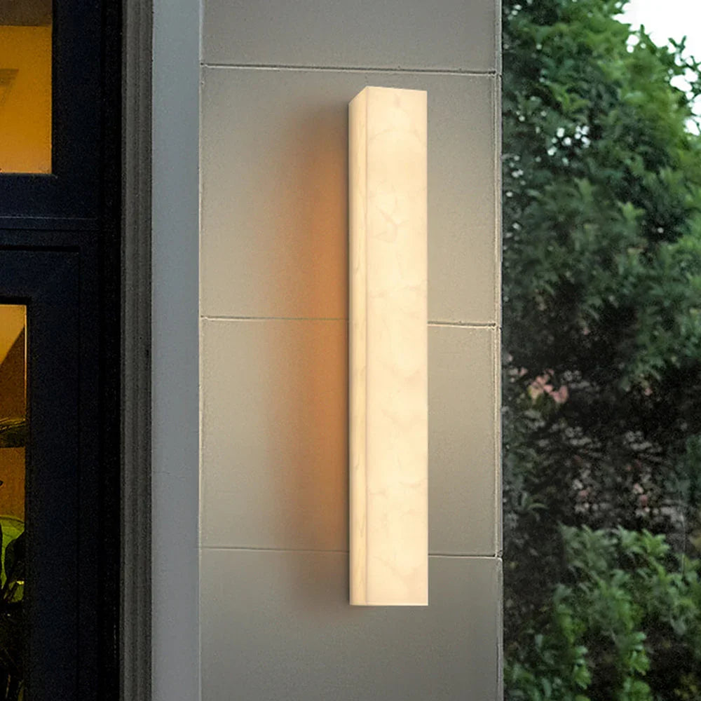 Kiki's Way | Alina Resin Wall Light – Rectangular Column, IP65