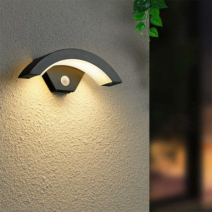 Kiki's Way | Astrid Arc Wall Light – PIR Motion Sensor, IP65