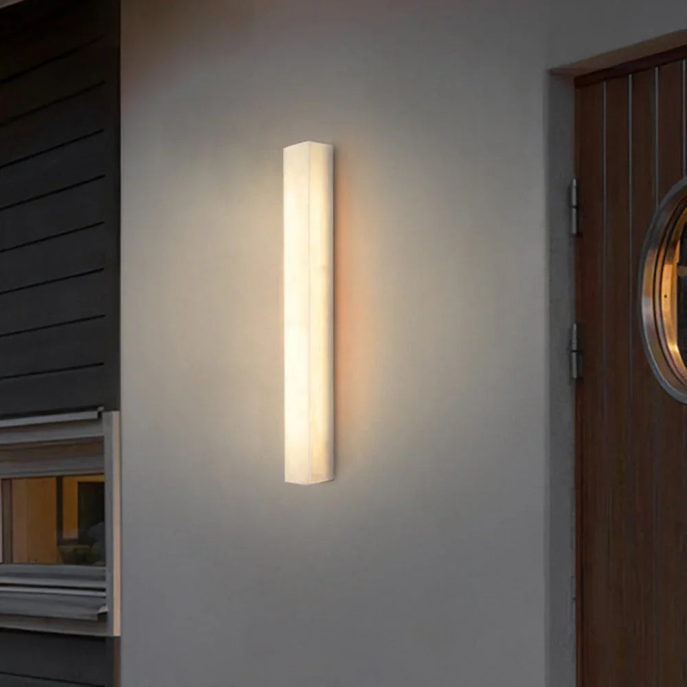 Kiki's Way | Alina Resin Wall Light – Rectangular Column, IP65