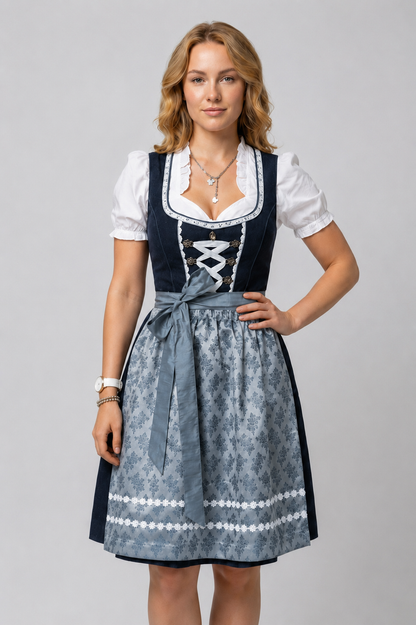 Traditional Bavarian Dirndl Dress for Women