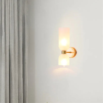 Kiki's Way | Bello Twin-Shade Wall Light – Glass & Iron, E14