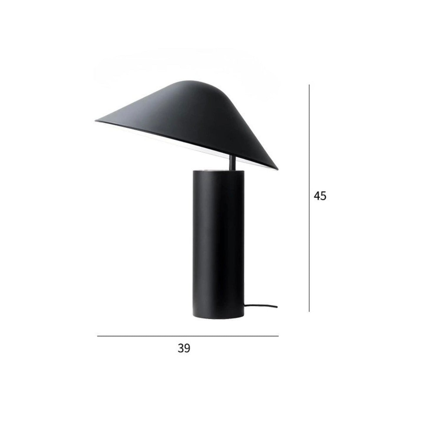 Kiki's Way | Aino Dome Table Lamp – Plated Iron
