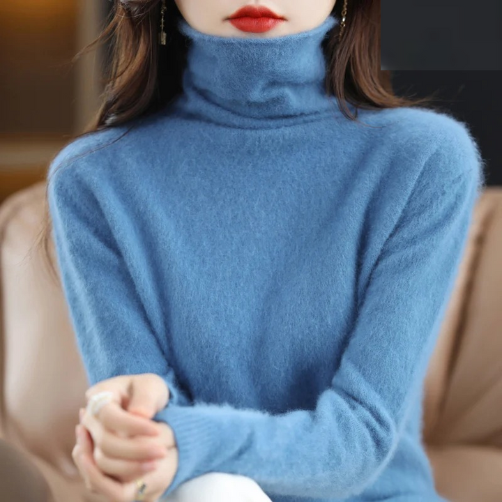 Women's Sweater Soft Turtleneck Sweater, Warm & Luxurious Design