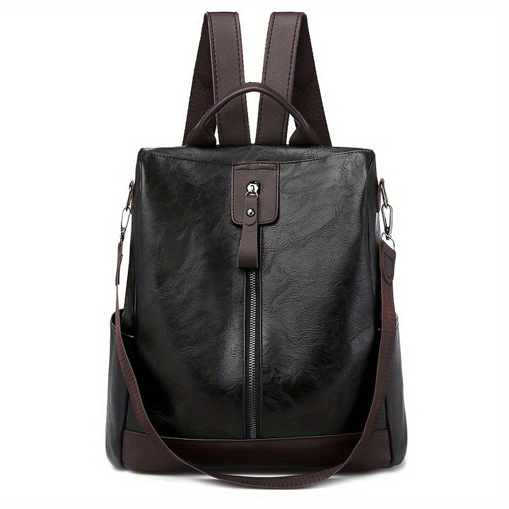 Women's Anti-Theft Vegan Backpack - Anti-Theft City Backpack