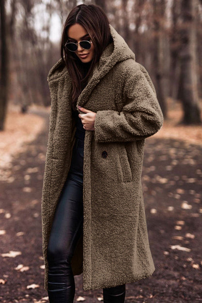 Women's Teddy Fleece Jacket - Windproof & Warm