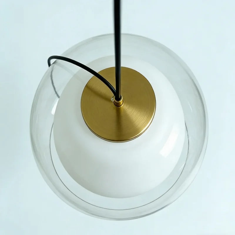 Kiki's Way | Soho Glass Dome Pendant Light – Clear or Amber, E27