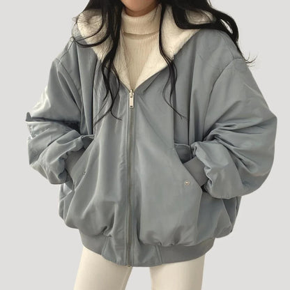 Women's Oversized Winter Jacket, Comfortable & Warm