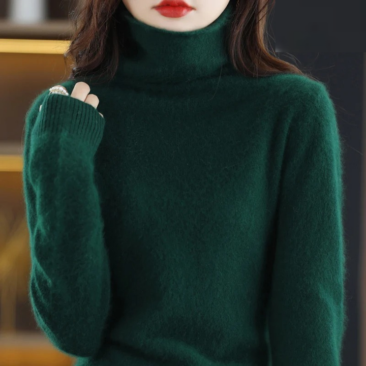Women's Sweater Soft Turtleneck Sweater, Warm & Luxurious Design