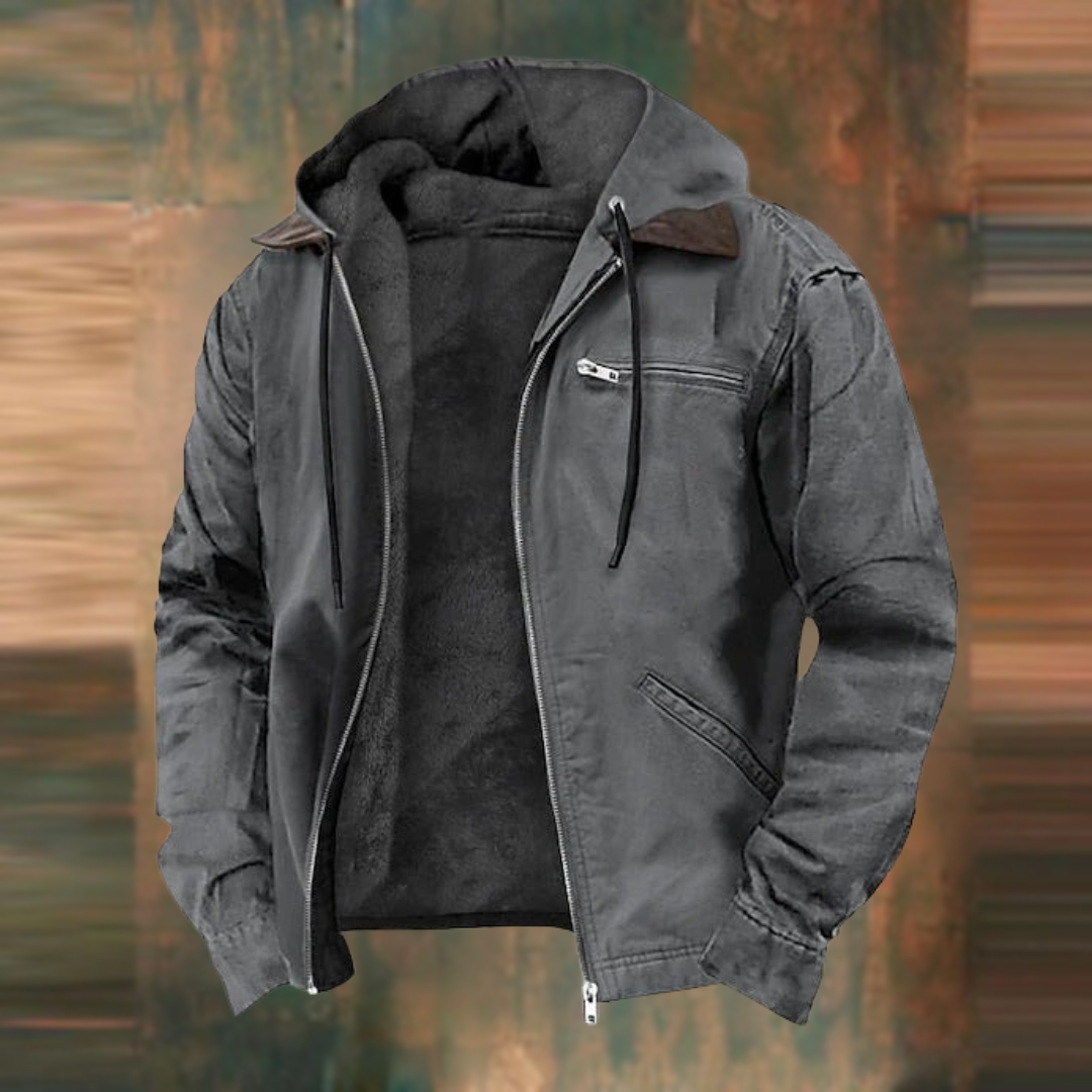 Rugged Men's Winter Jacket Bomber