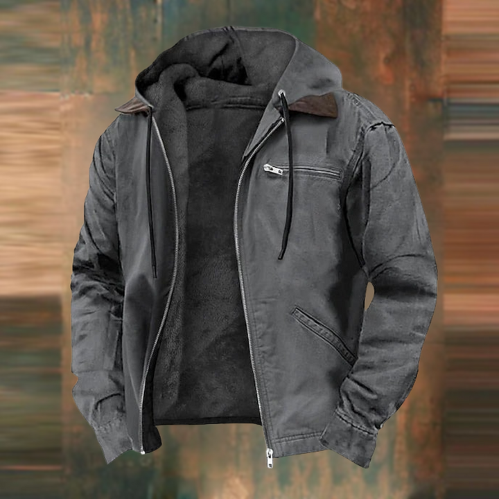 Rugged Men's Winter Jacket Bomber