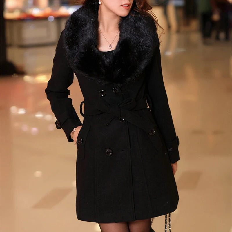 Luxurious Fur Coat for the Discerning Lady
