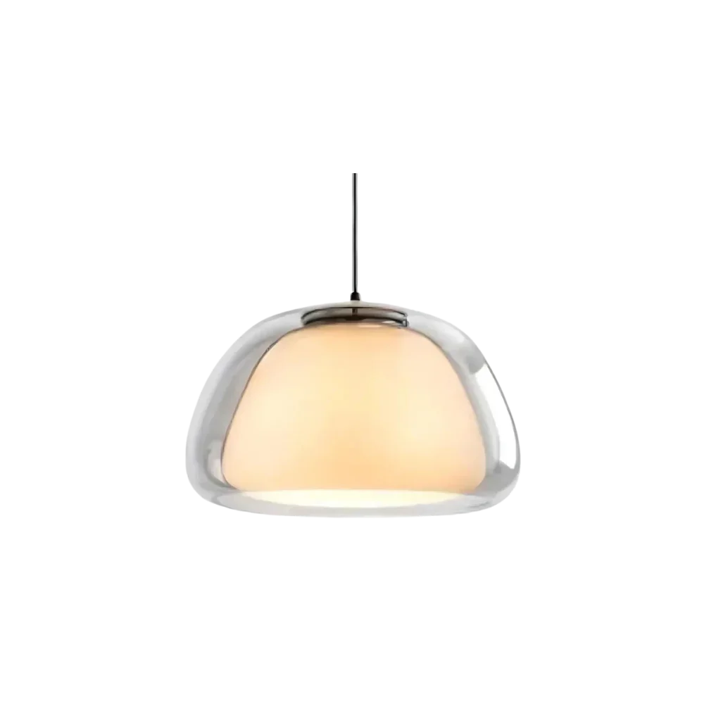 Kiki's Way | Soho Glass Dome Pendant Light – Clear or Amber, E27