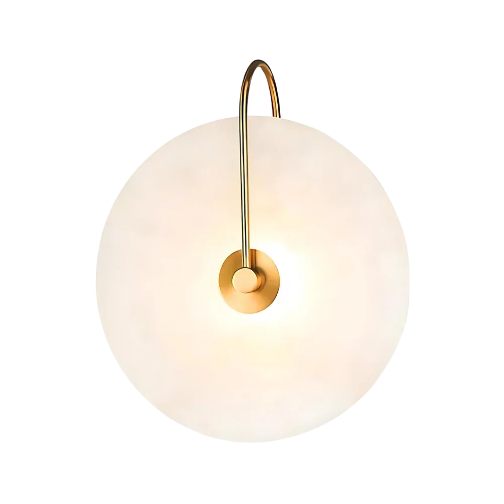 Kiki's Way | Albatroso Alabaster Wall Light – Adjustable Beam