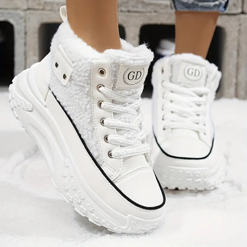 Velvet Snow Boots