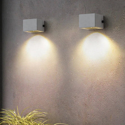 Kiki's Way | Alessia Cement Wall Light – Single or Dual Head, IP65