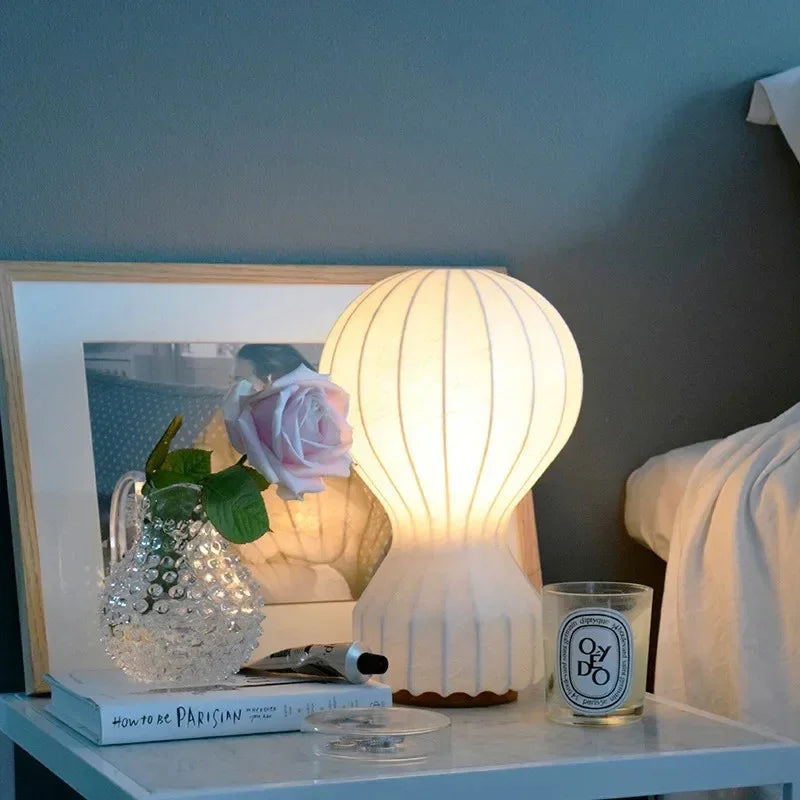 Kiki's Way | Andon Balloon Table Lamp – Chrome-Finished Iron