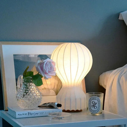 Kiki's Way | Andon Balloon Table Lamp – Chrome-Finished Iron