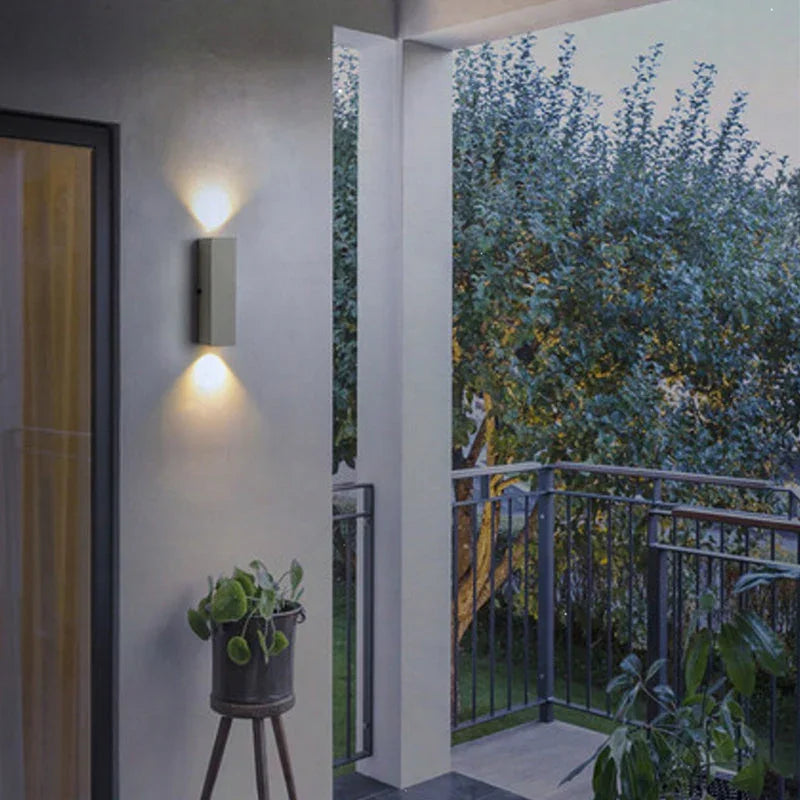 Kiki's Way | Alessia Cement Wall Light – Single or Dual Head, IP65