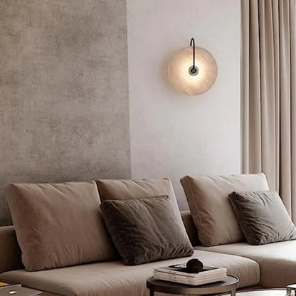 Kiki's Way | Albatroso Alabaster Wall Light – Adjustable Beam