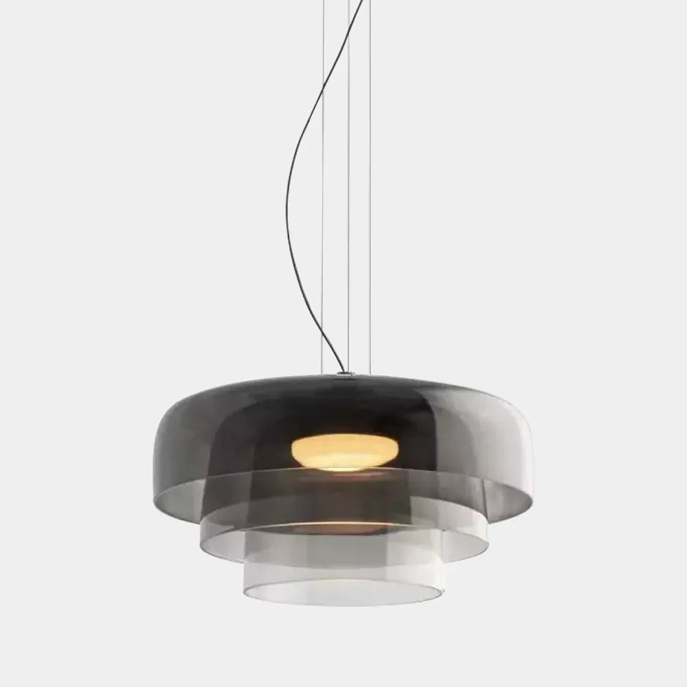 Kiki's Way | Glasstråle Glass Pendant Light – Orange, Green or Grey