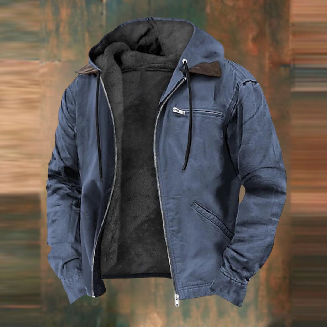 Rugged Men's Winter Jacket Bomber