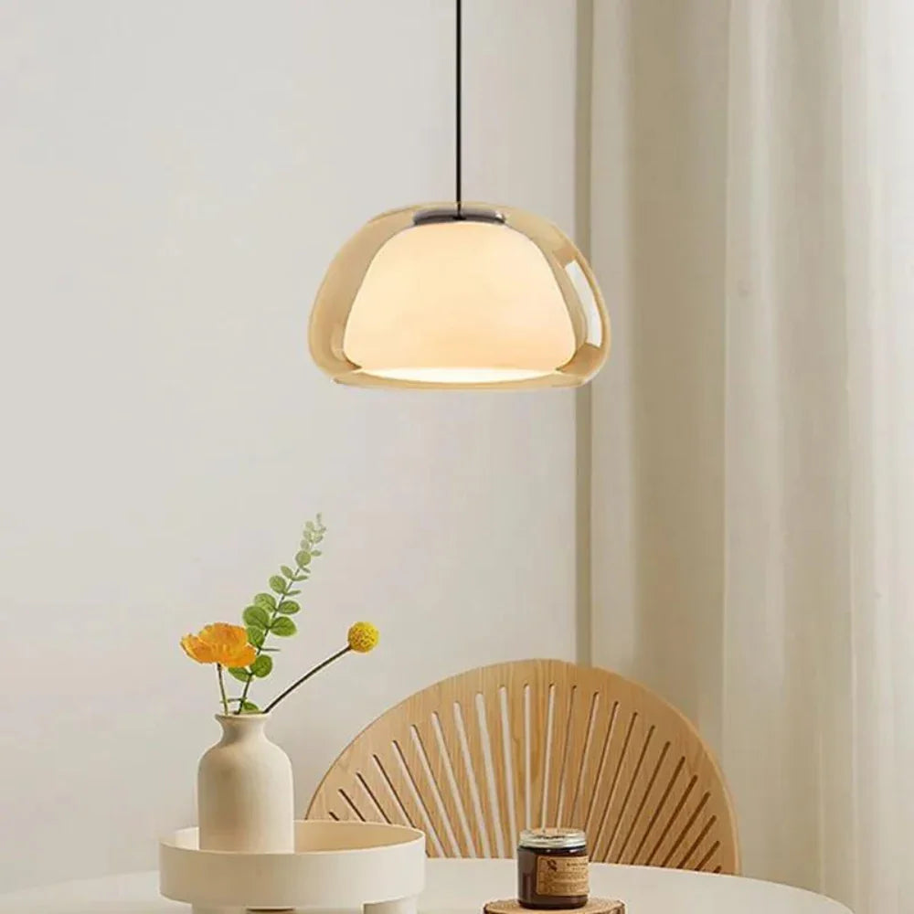 Kiki's Way | Soho Glass Dome Pendant Light – Clear or Amber, E27