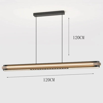 Kiki's Way | Modessa Linear Pendant Light – Remote Dimming
