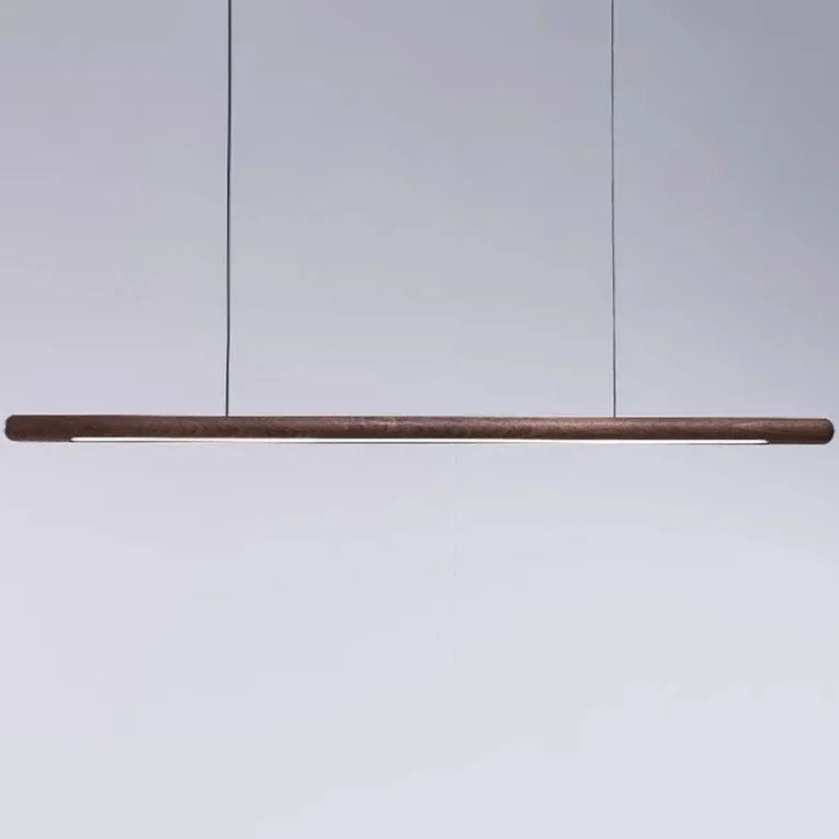 Kiki's Way | Orianna Wooden Linear Pendant Light – Ash or Walnut