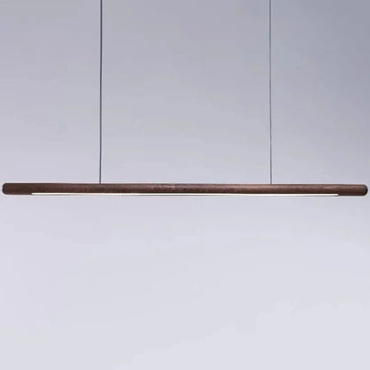 Kiki's Way | Orianna Wooden Linear Pendant Light – Ash or Walnut