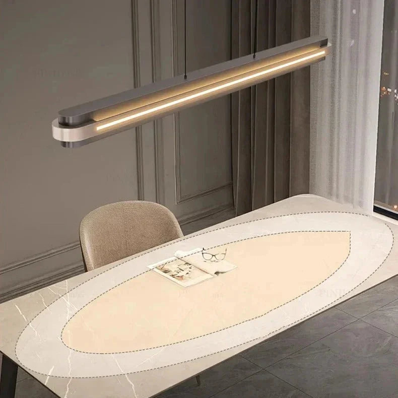 Kiki's Way | Modessa Linear Pendant Light – Remote Dimming