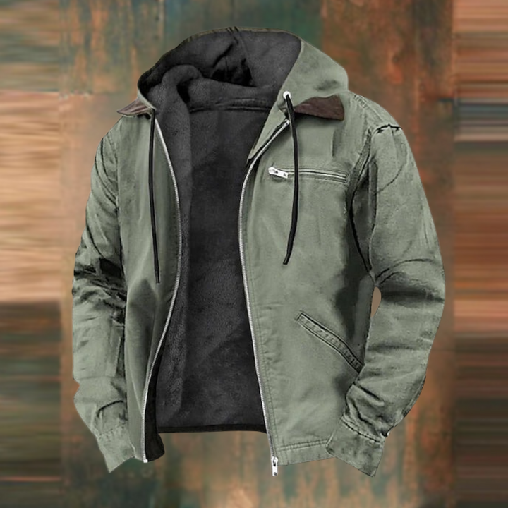 Rugged Men's Winter Jacket Bomber