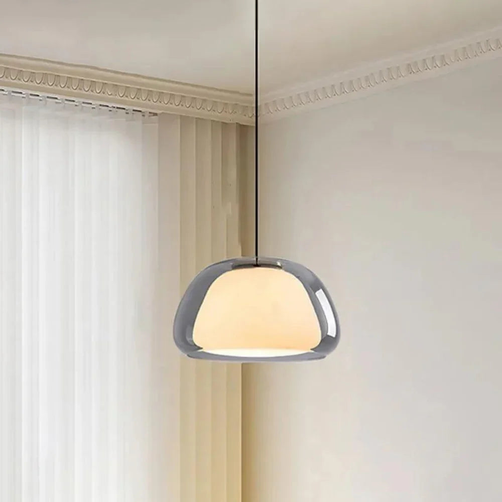 Kiki's Way | Soho Glass Dome Pendant Light – Clear or Amber, E27