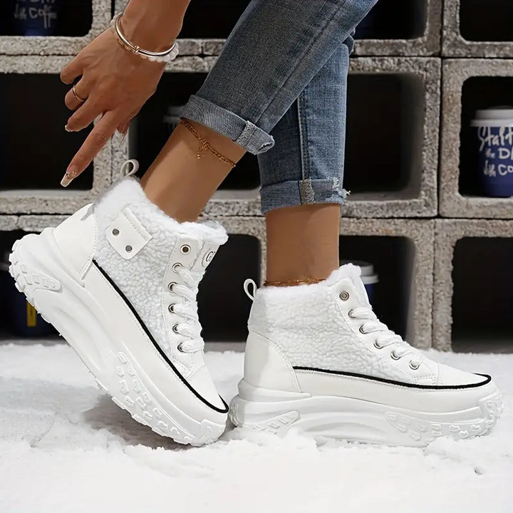 Velvet Snow Boots