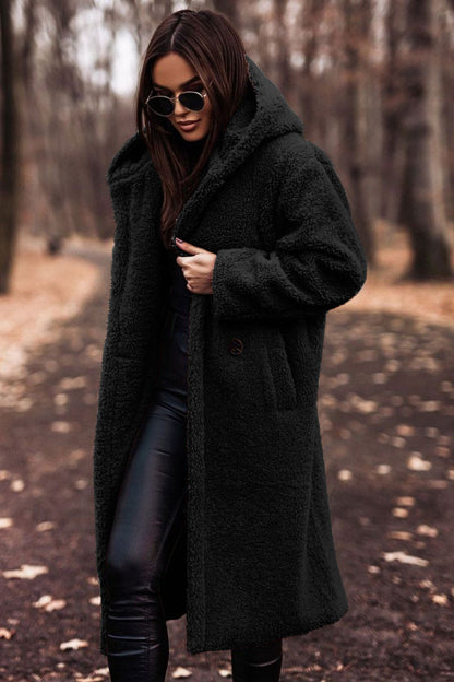 Women's Teddy Fleece Jacket - Windproof & Warm