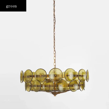 Kiki's Way | Clara Coloured Glass Chandelier – Chain Pendant, E14