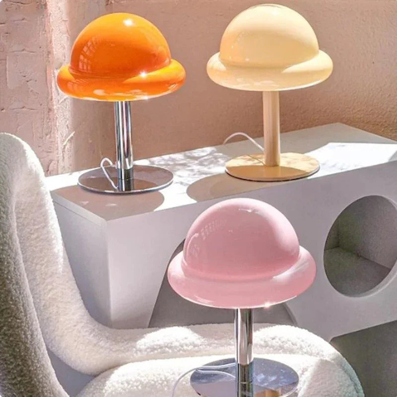 Kiki's Way | Bondi Table Lamp – Curved Glass Shade
