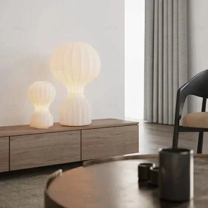 Kiki's Way | Andon Balloon Table Lamp – Chrome-Finished Iron