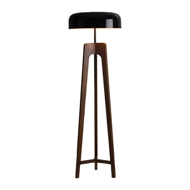 Kiki's Way | Alfred Walnut Table & Floor Lamp – Ash Wood