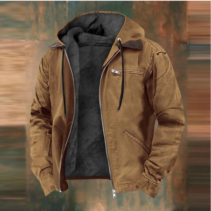 Rugged Men's Winter Jacket Bomber