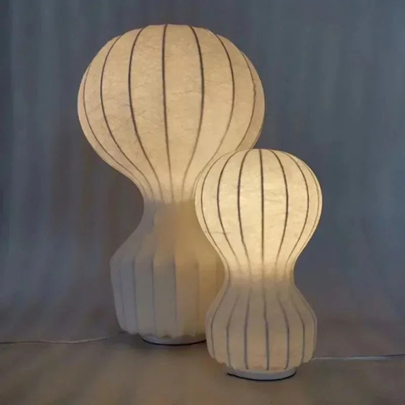 Kiki's Way | Andon Balloon Table Lamp – Chrome-Finished Iron