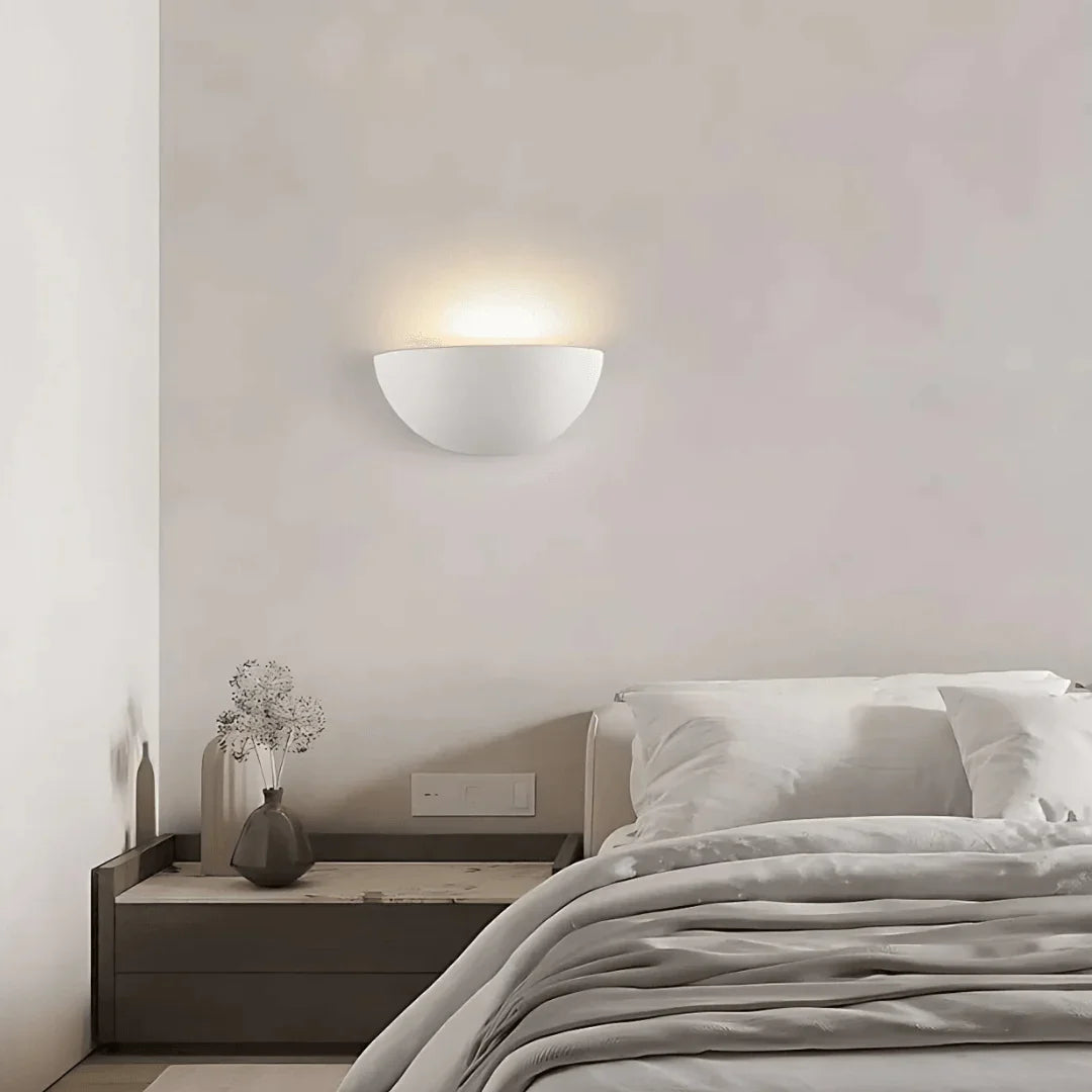Kiki's Way | Aurelie Gypsum Wall Light – Plaster White, E27