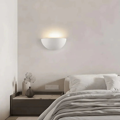 Kiki's Way | Aurelie Gypsum Wall Light – Plaster White, E27